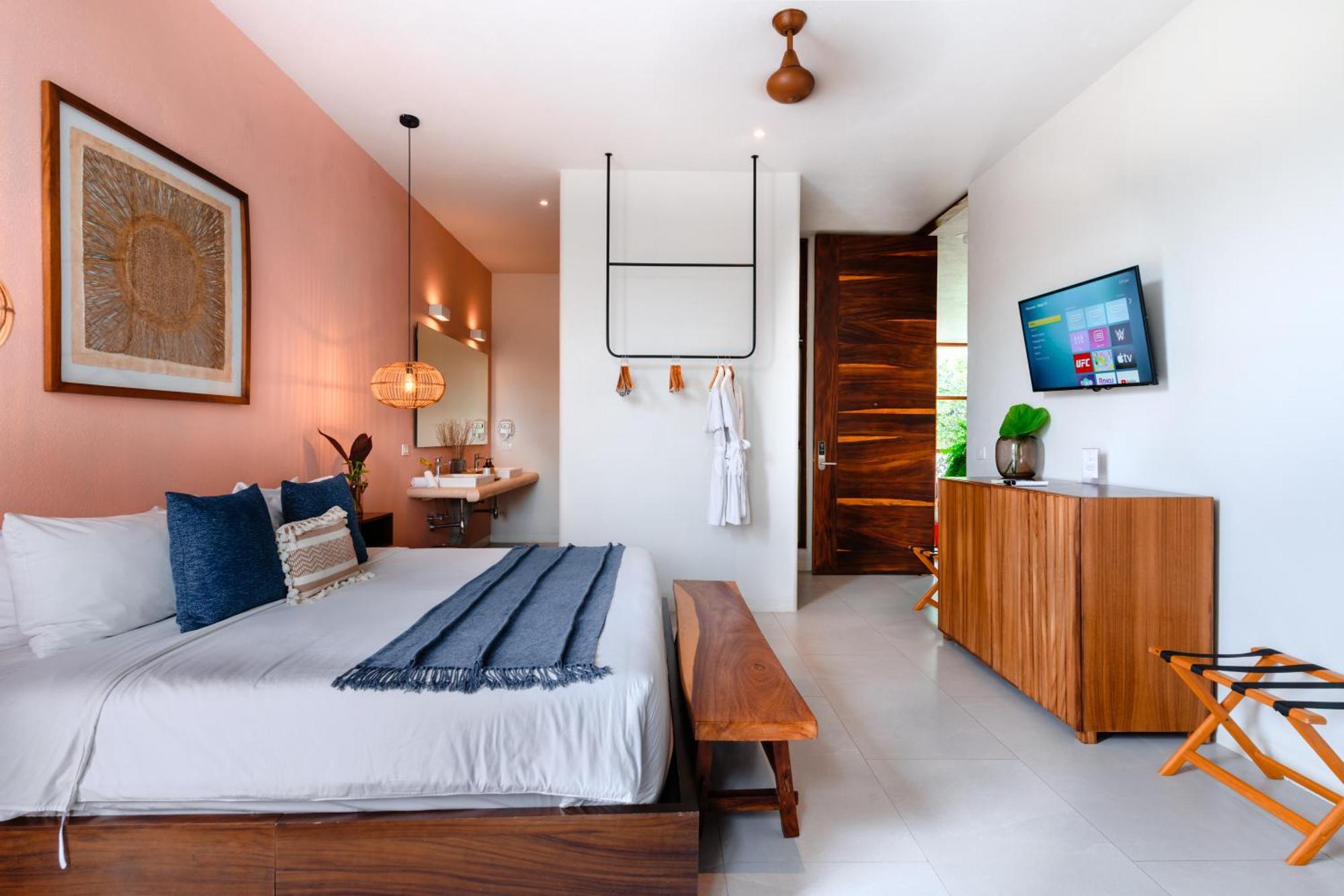 Agua De Luna Hotel Boutique, San Pancho Nayarit Сан-Франциско Номер фото